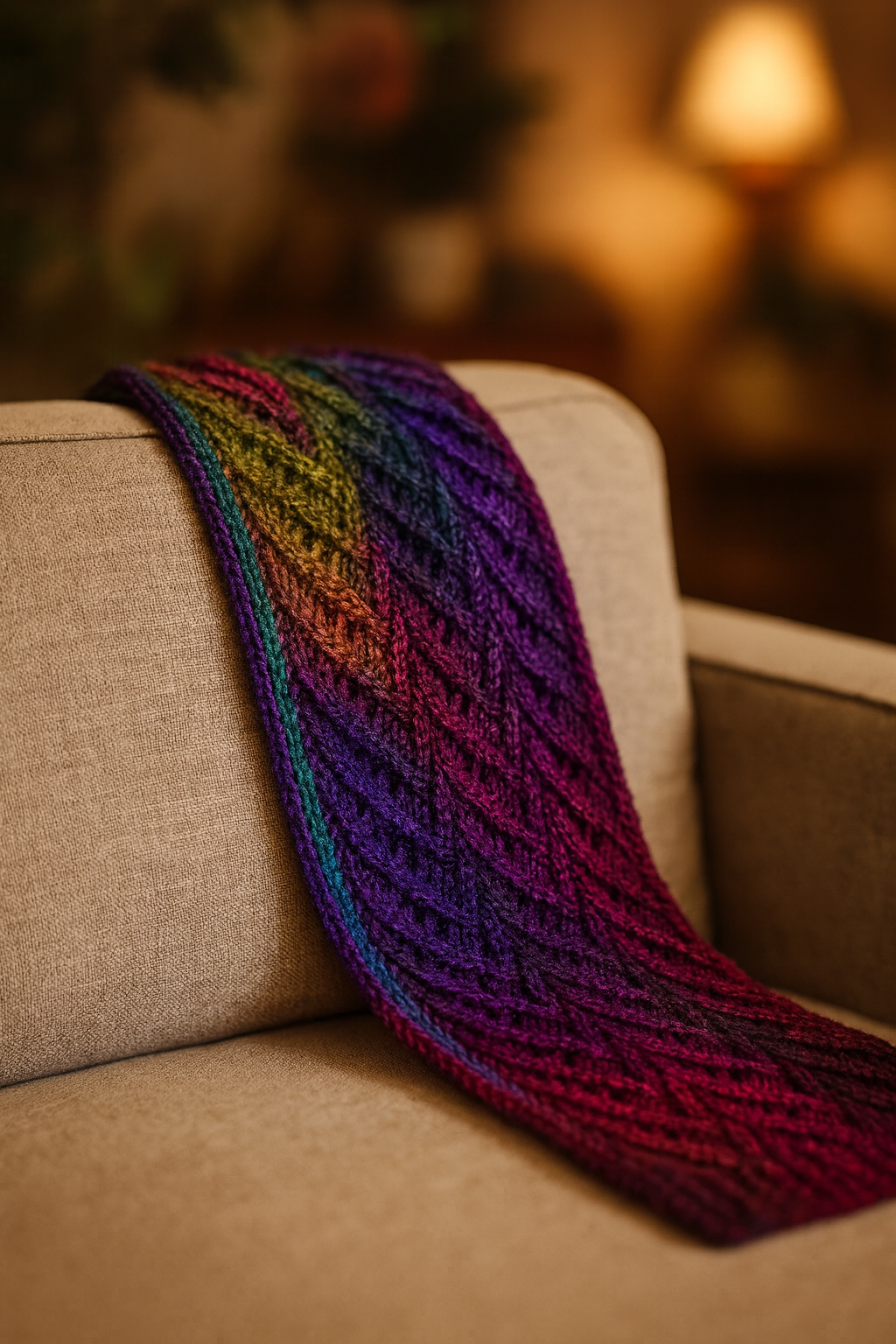 The Rainforest Scarf Crochet Pattern