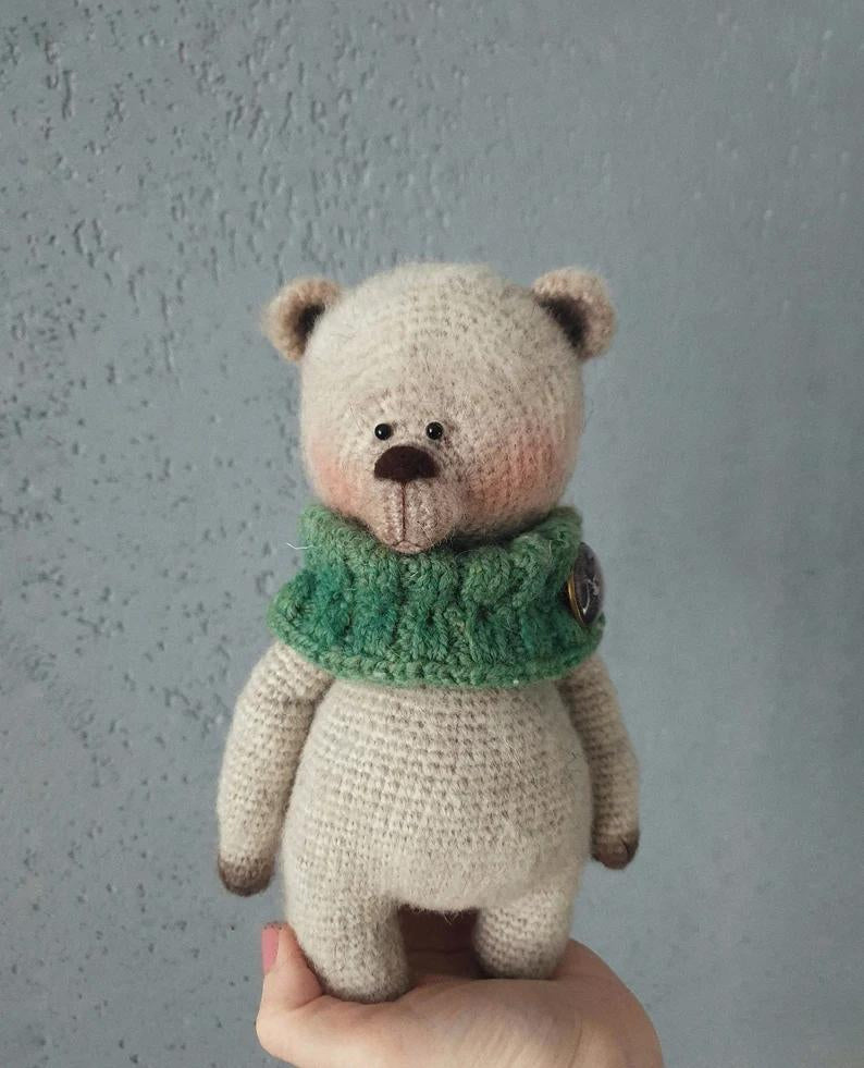 Savva the Bear Amigurumi Crochet Pattern