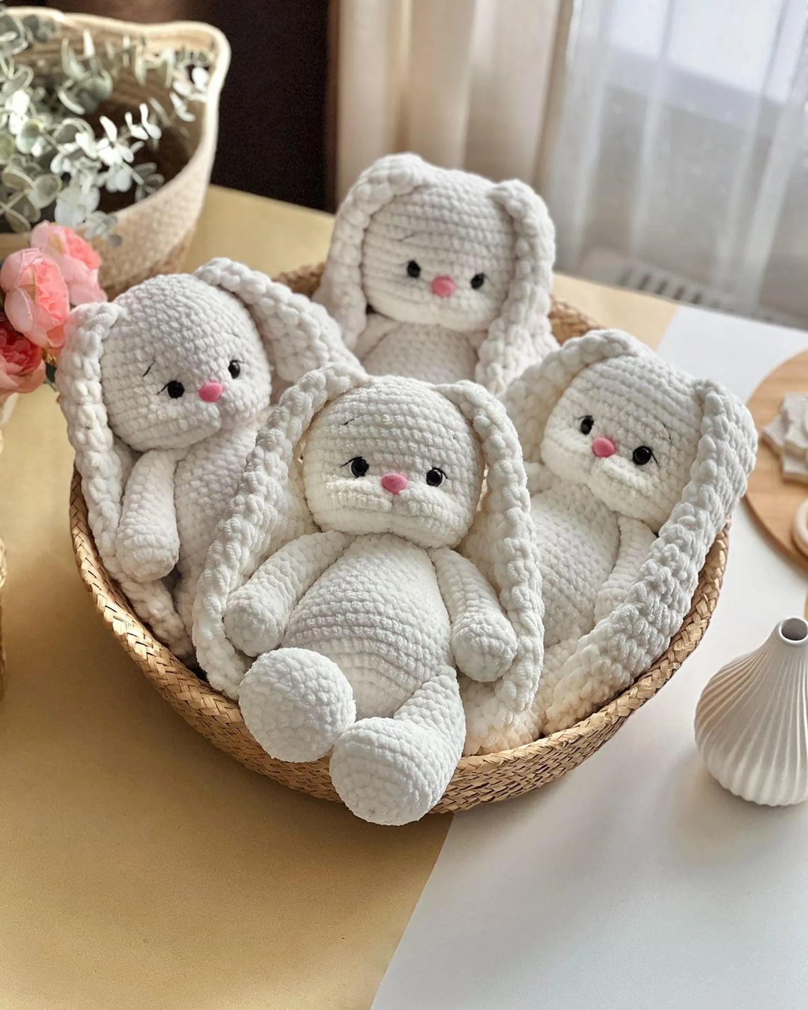 Charming Bunny Crochet Pattern – Amigurumi Plushie
