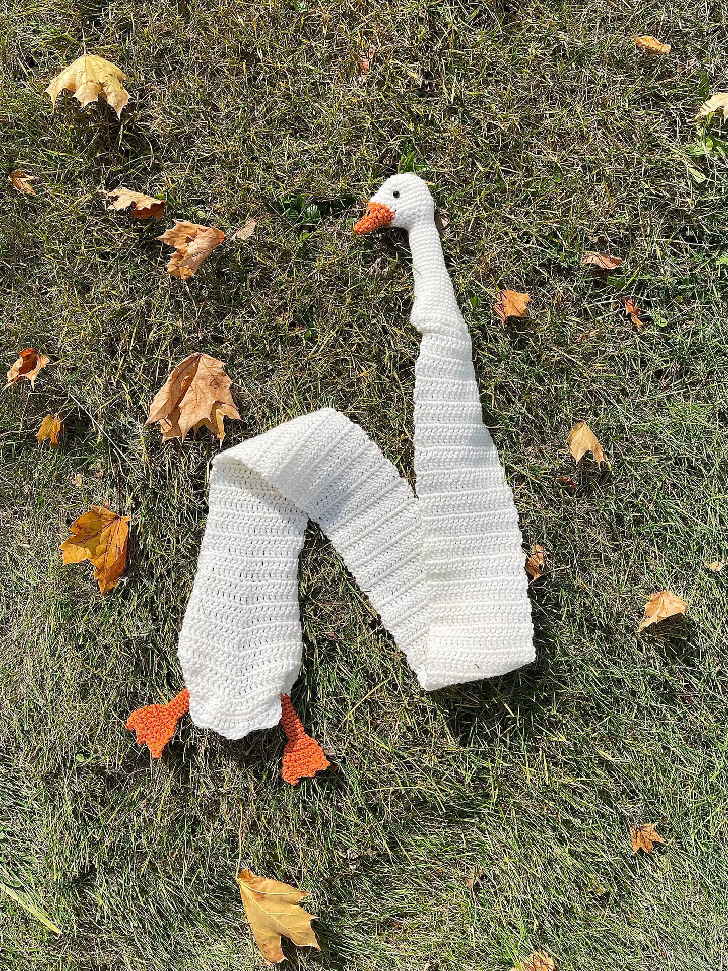 🦆 Duck Scarf – PDF Guide (Instant Access) Crochet Pattern