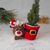 Reindeer Planter Crochet Pattern – Cute Christmas Decor