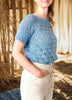 Star Cluster Tee – Lightweight Summer Top Crochet Pattern
