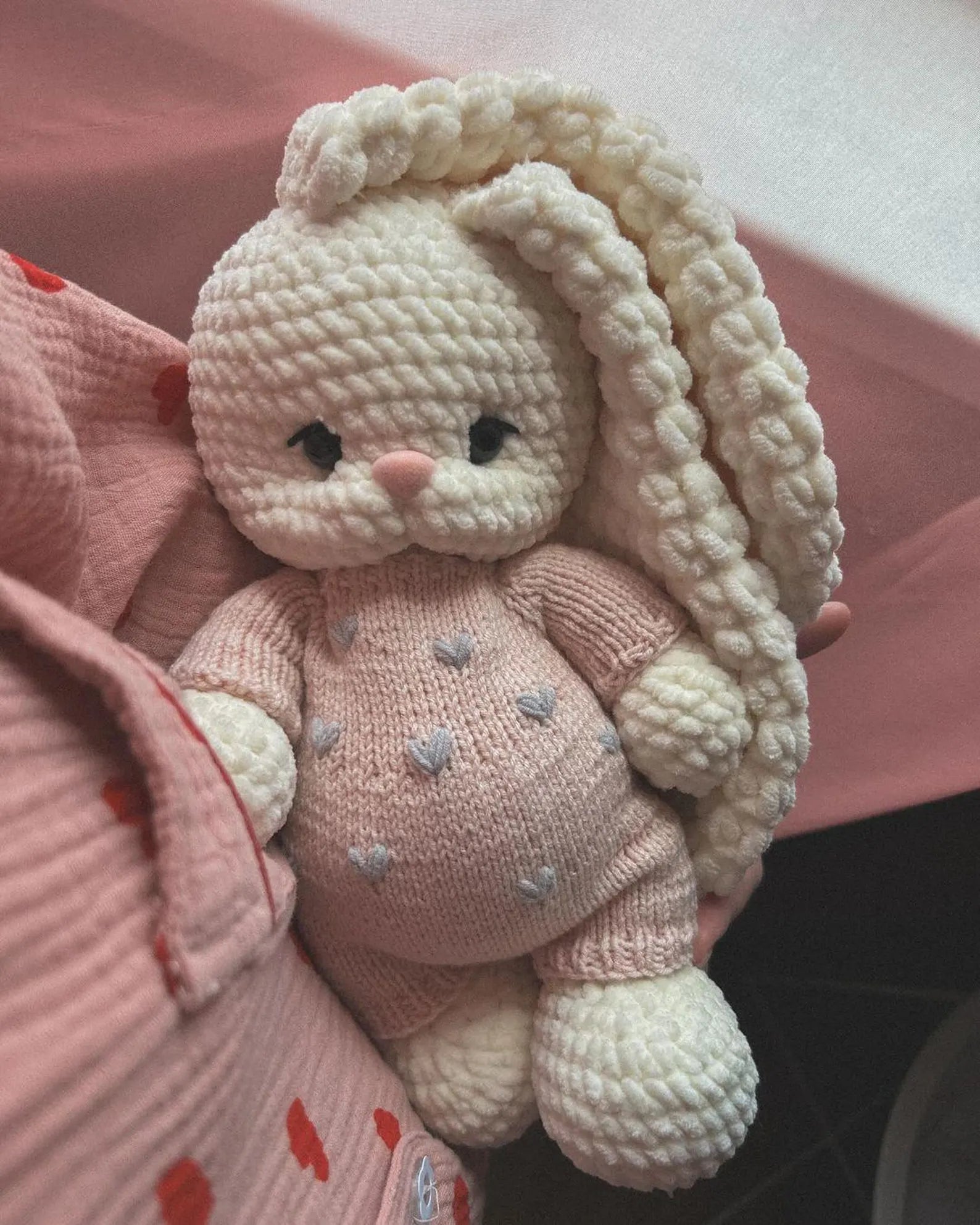 Charming Bunny Crochet Pattern – Amigurumi Plushie