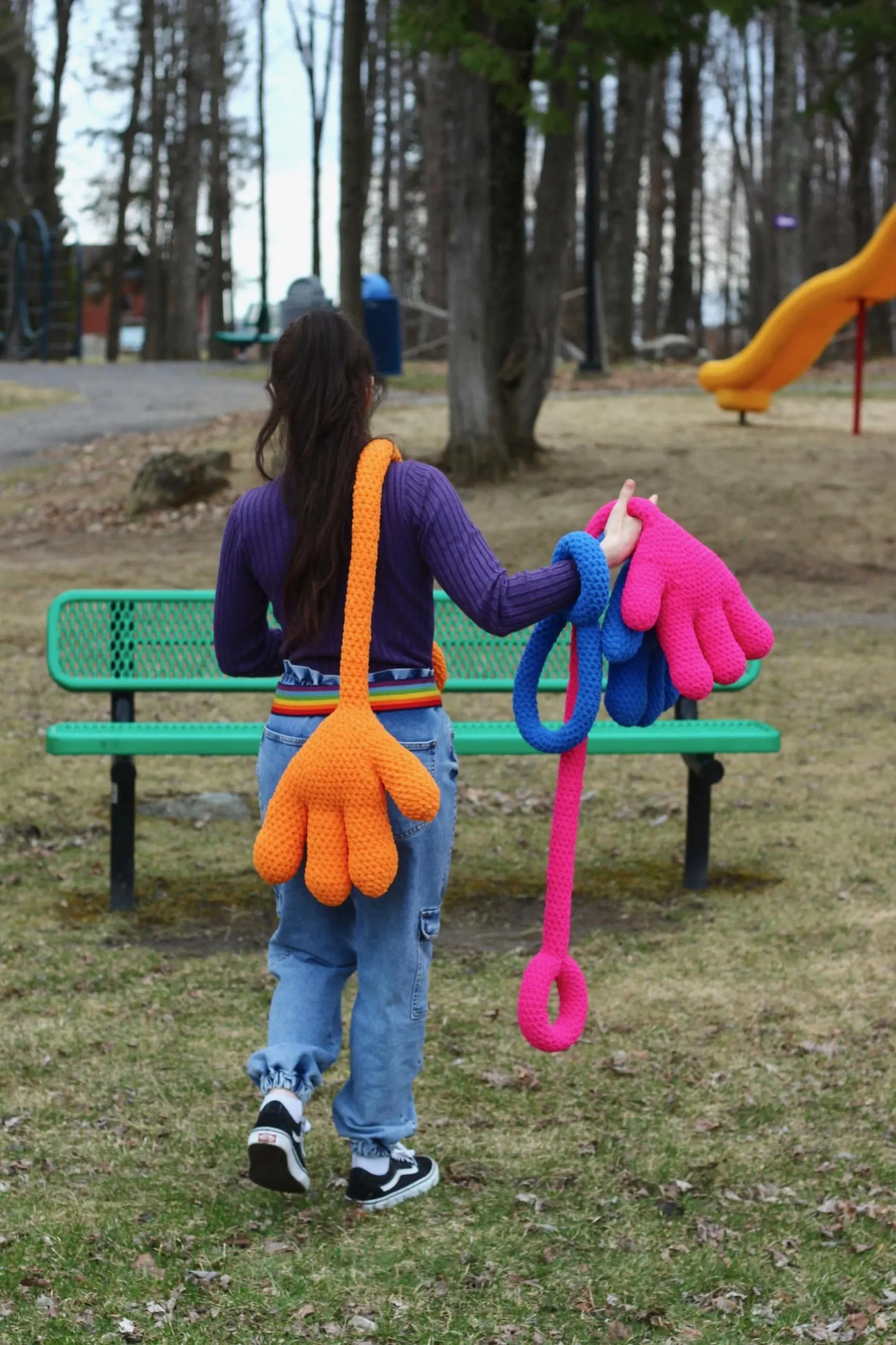 Silly Hand – Playful Dopamine Decor Crochet Pattern