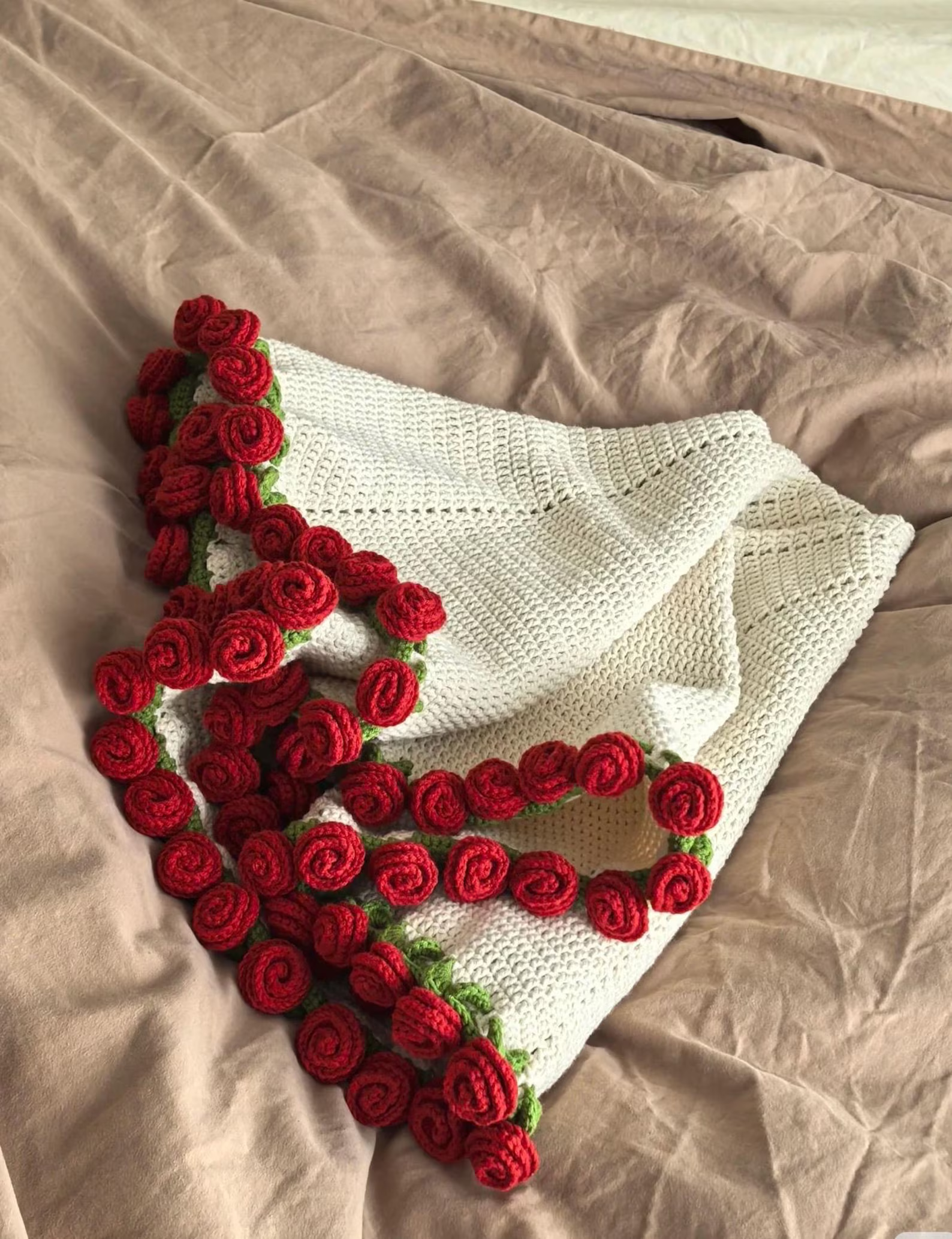 2-in-1 Blanket Flower Bouquet Crochet Pattern