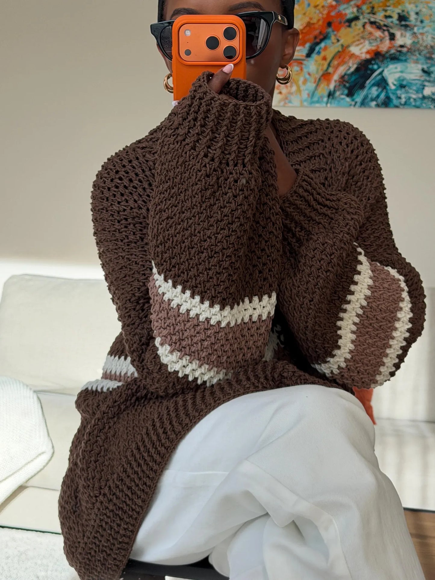 Elizabeth Cardigan Crochet Pattern | Oversized, Easy | Made To measure | PDF + Video Tutorial - English