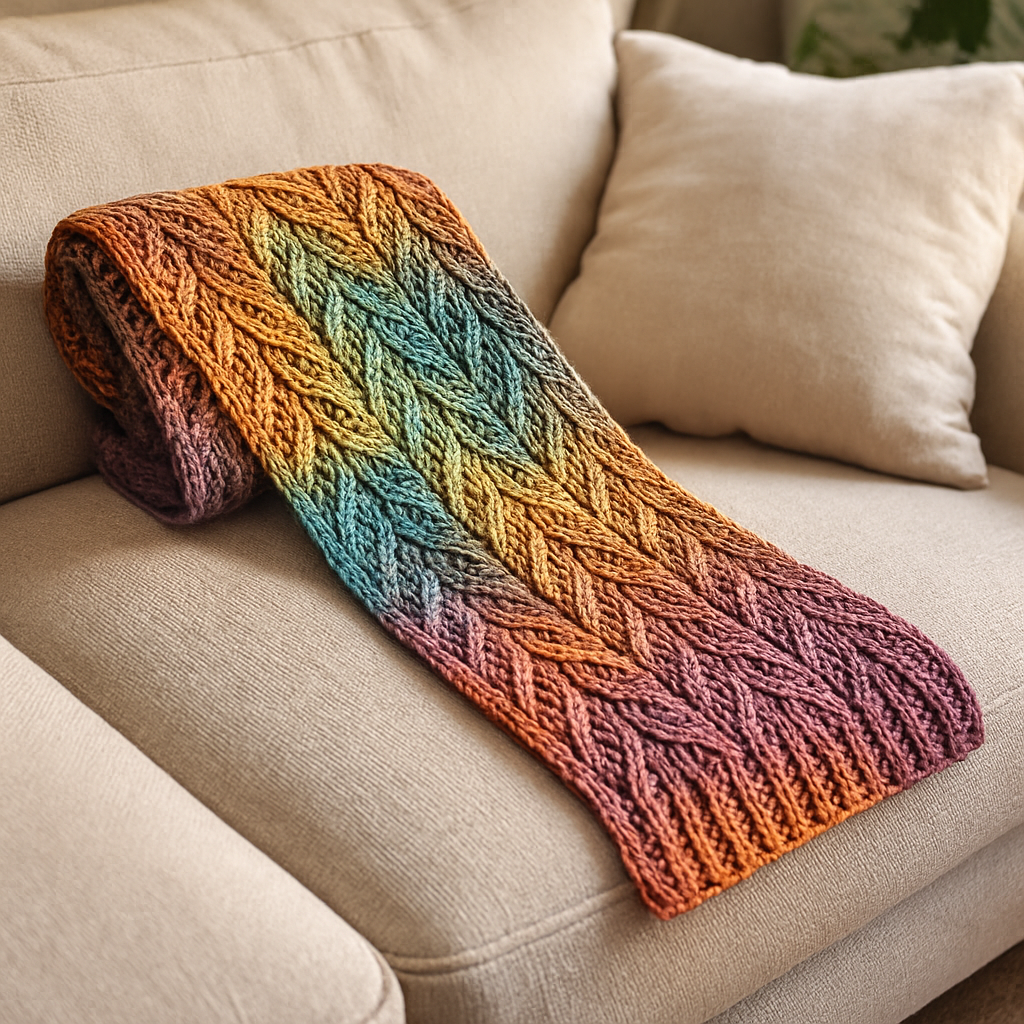 The Rainforest Scarf Crochet Pattern