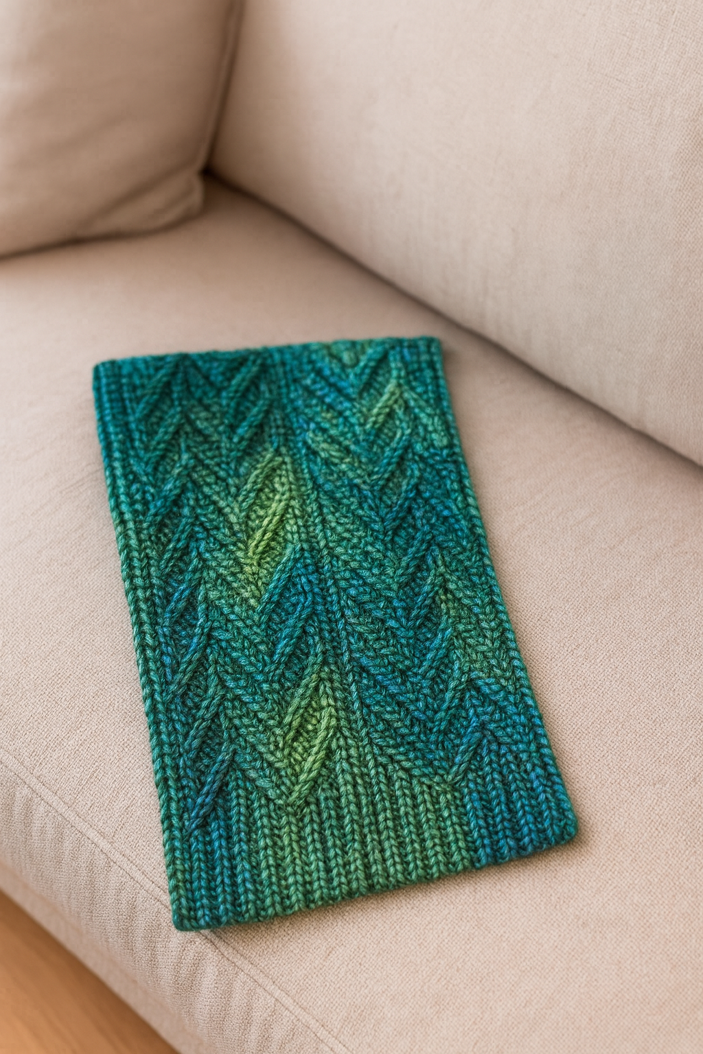 The Rainforest Scarf Crochet Pattern