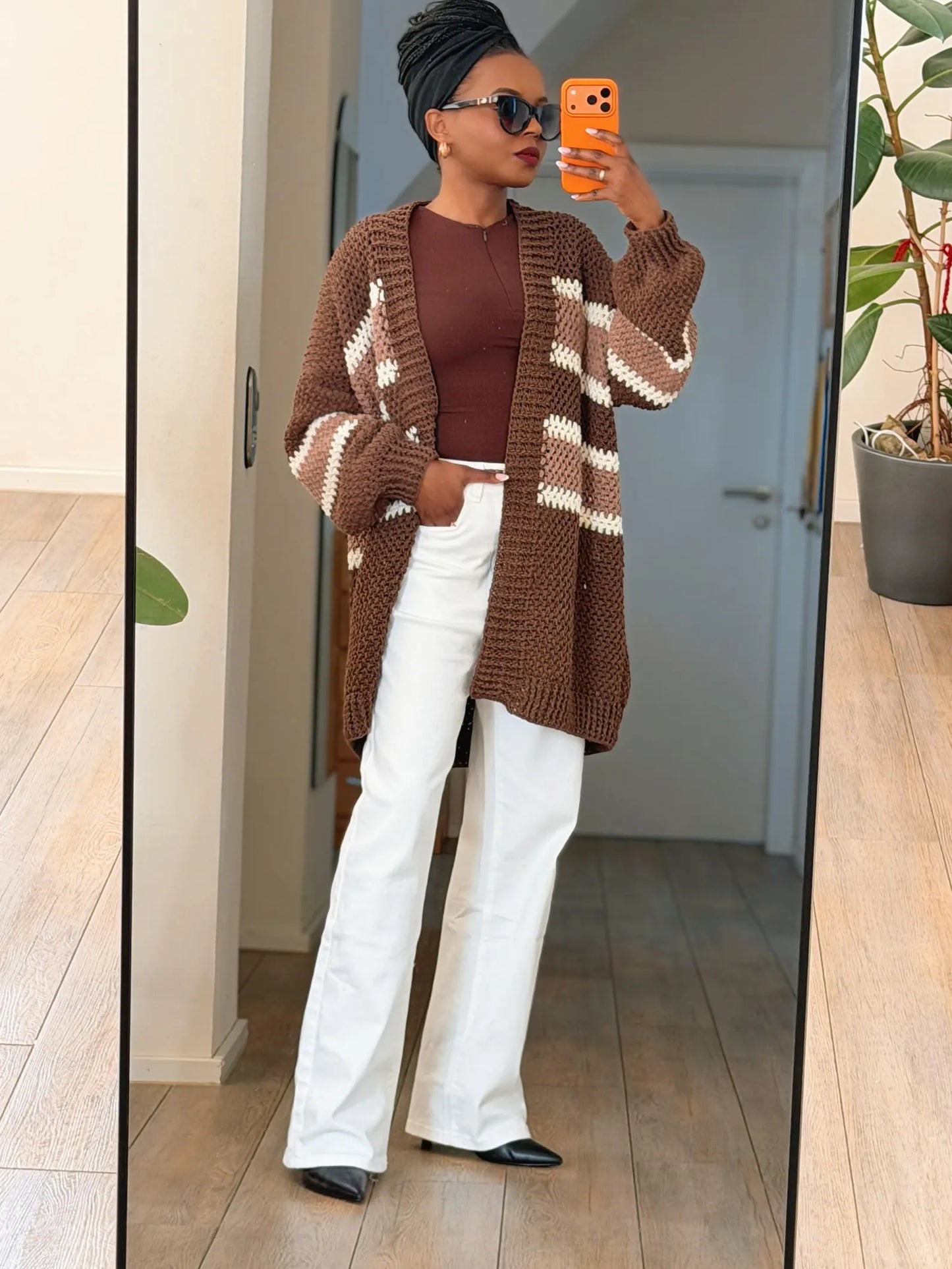 Elizabeth Cardigan Crochet Pattern | Oversized, Easy | Made To measure | PDF + Video Tutorial - English