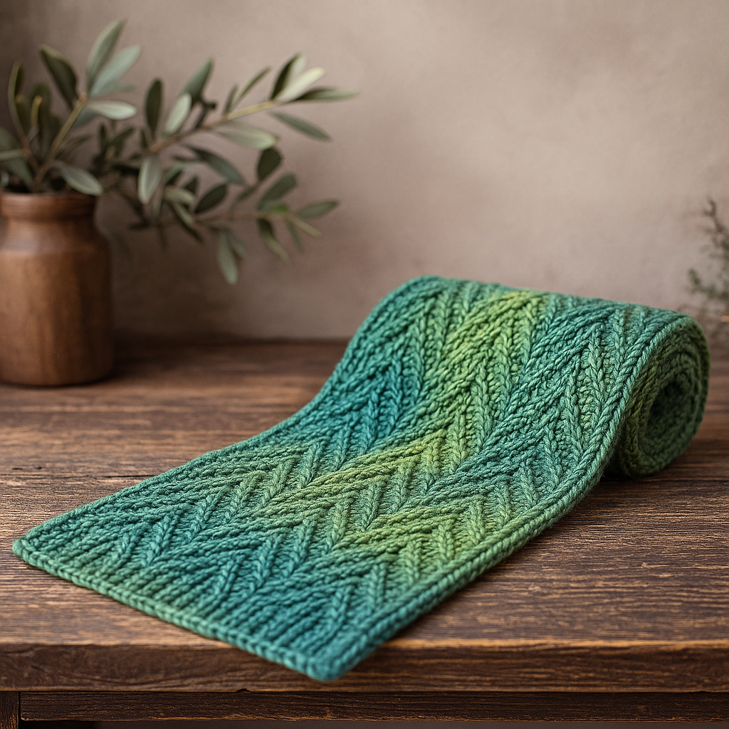 The Rainforest Scarf Crochet Pattern
