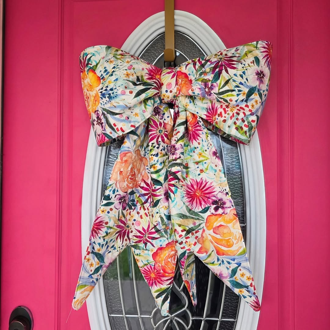 The Big Giant Reversible Quilted Bow – PDF + Video Guide Sewing Pattern