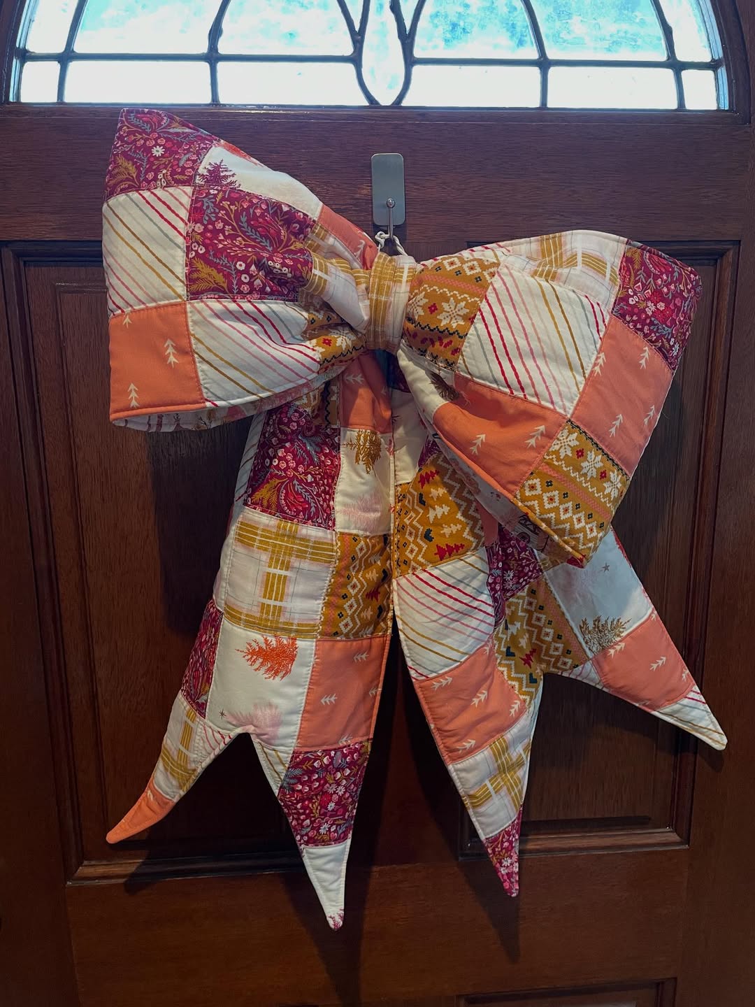 The Big Giant Reversible Quilted Bow – PDF + Video Guide Sewing Pattern