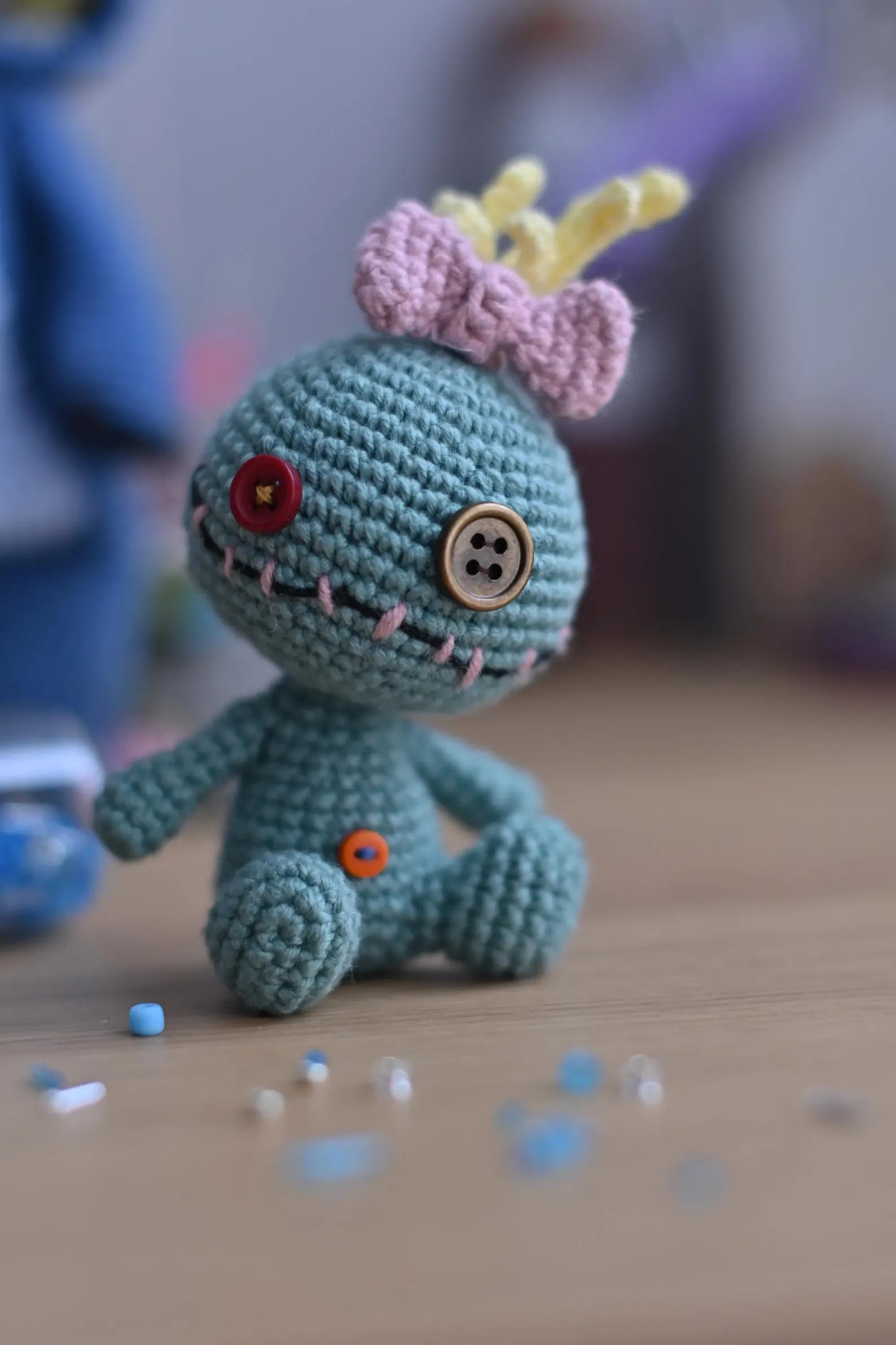 Crochet Pattern: Doll Fanny in Stitch Costume