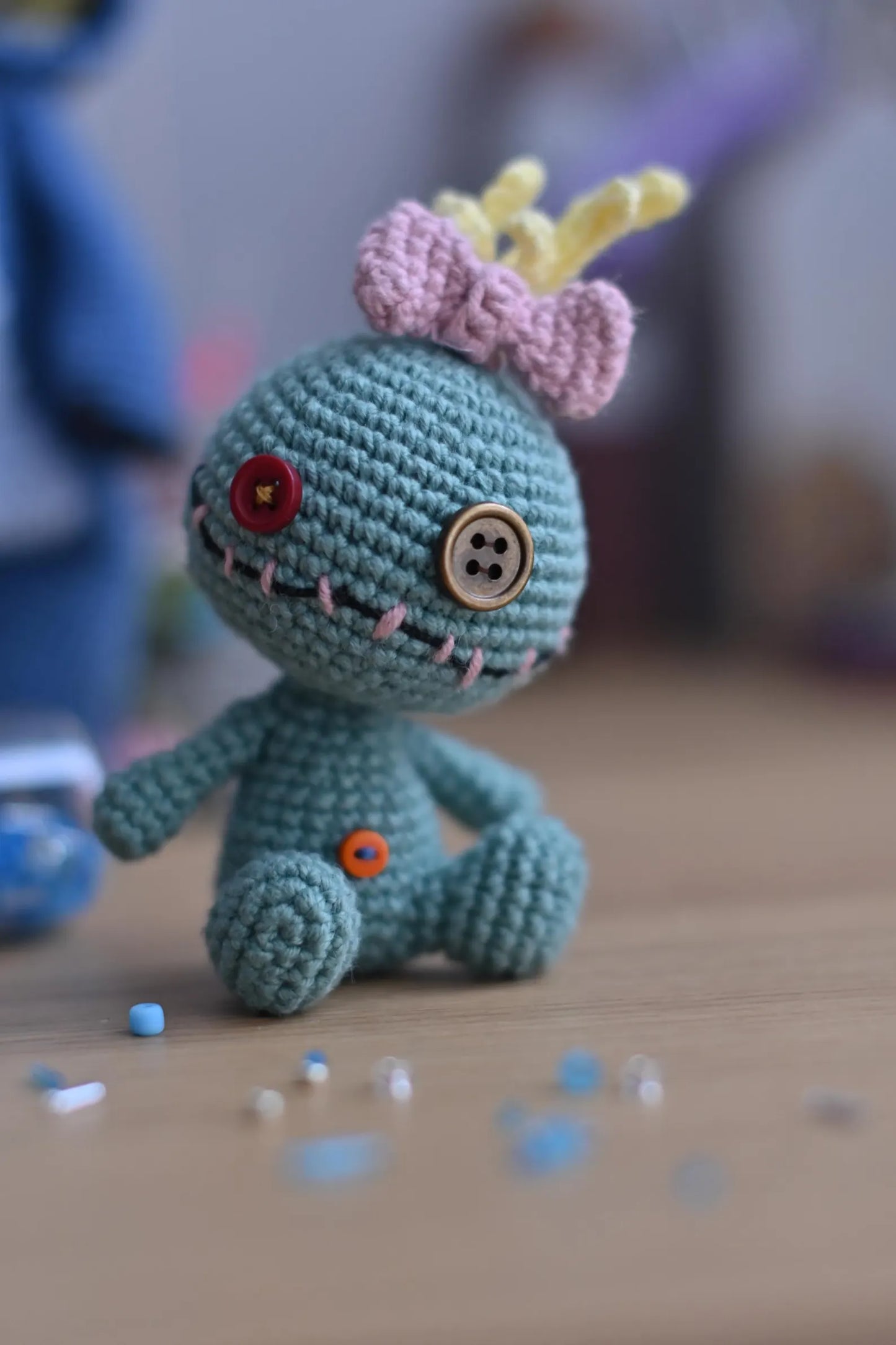 Crochet Pattern: Doll Fanny in Stitch Costume
