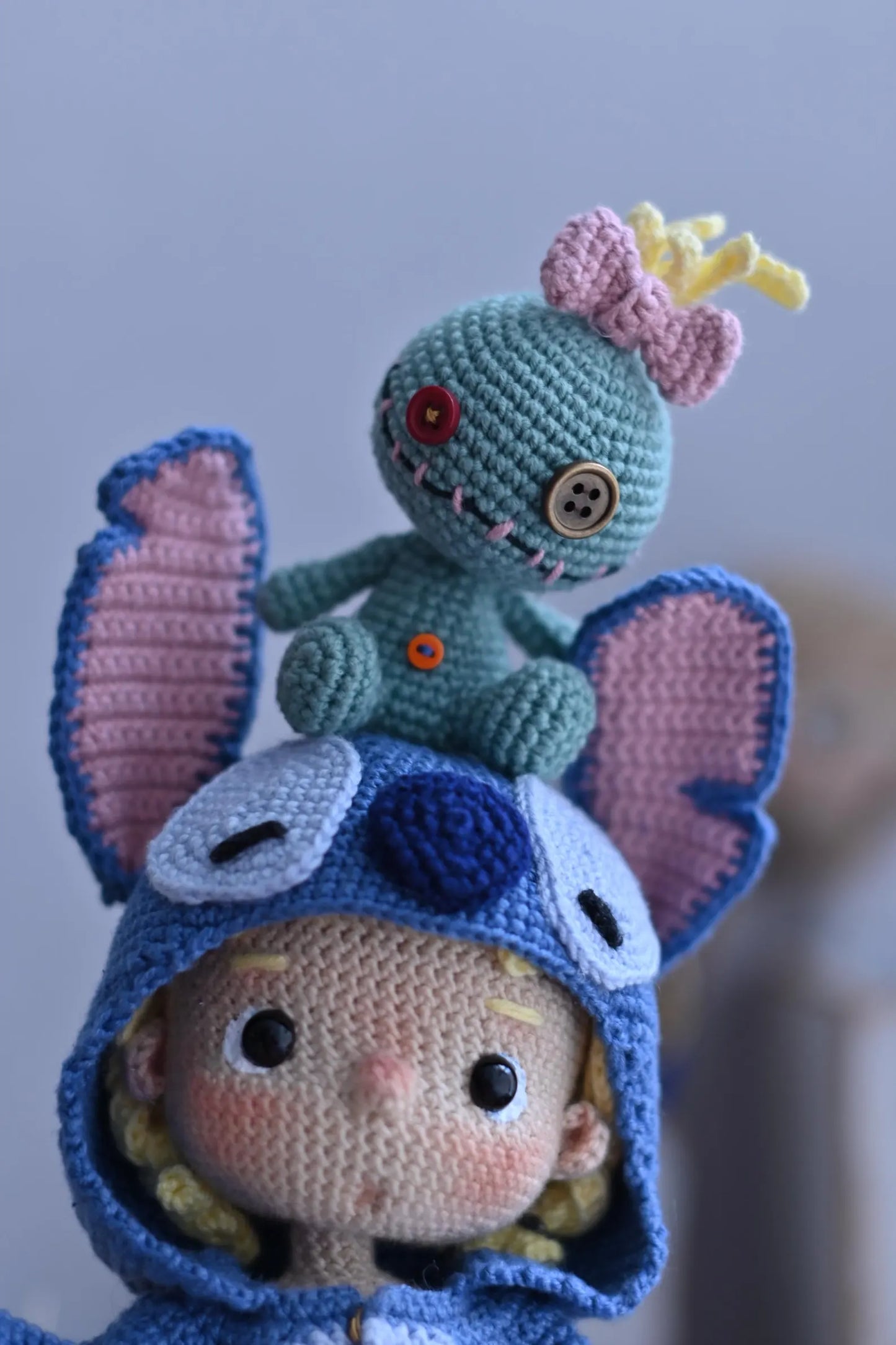 Crochet Pattern: Doll Fanny in Stitch Costume